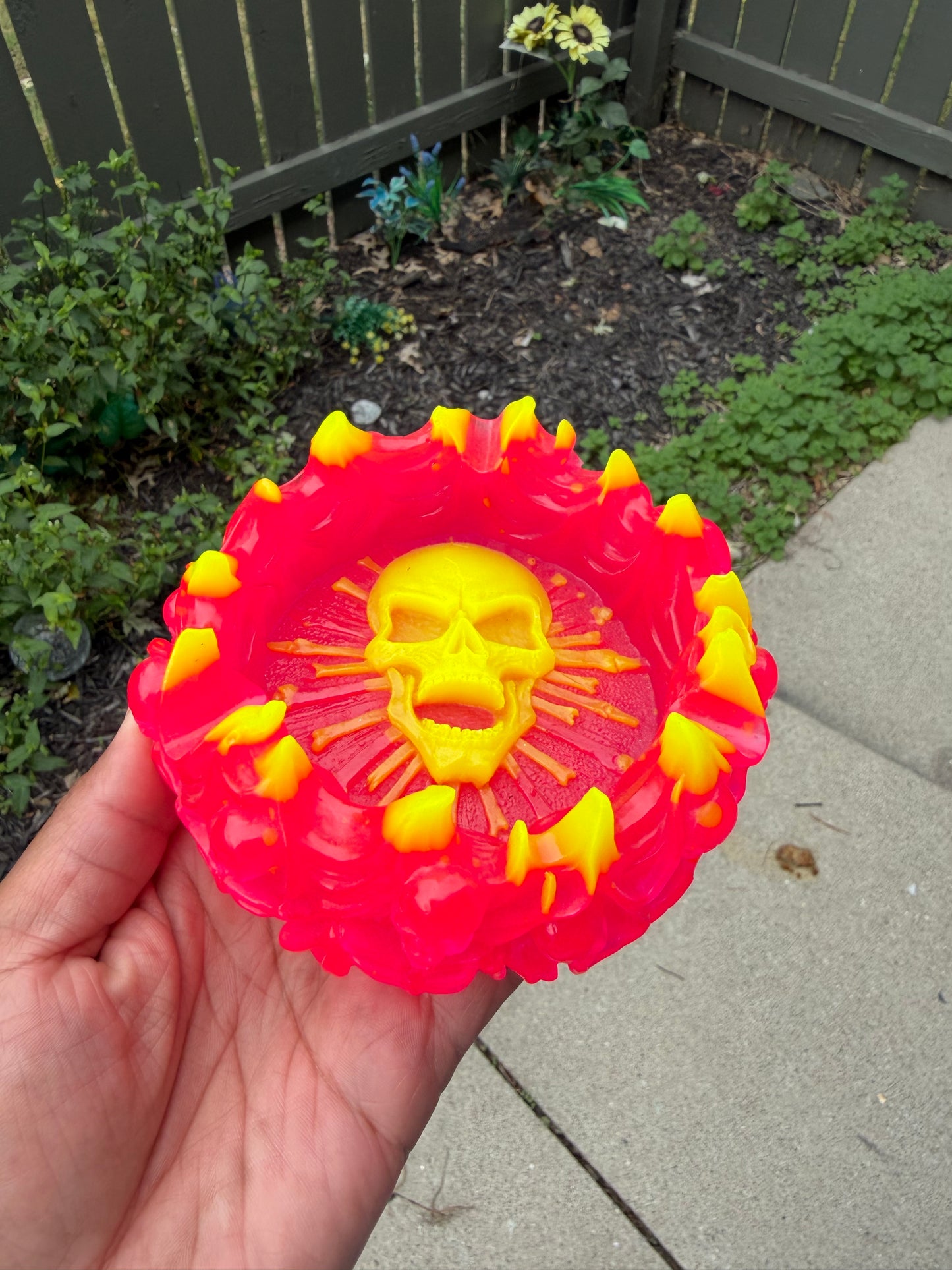 Glow Pink Ashtray