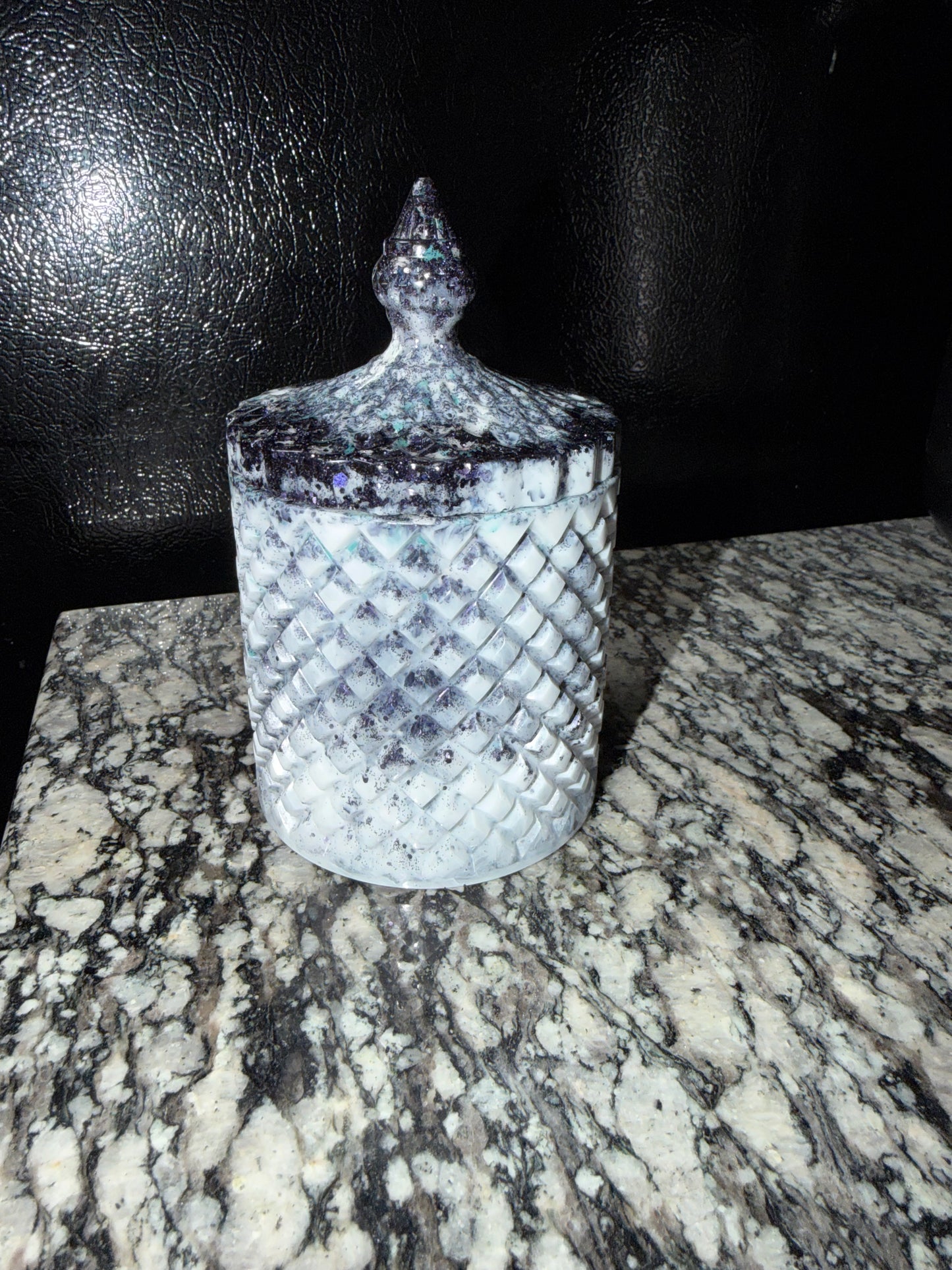 Midnight Majesty Carousel Jar