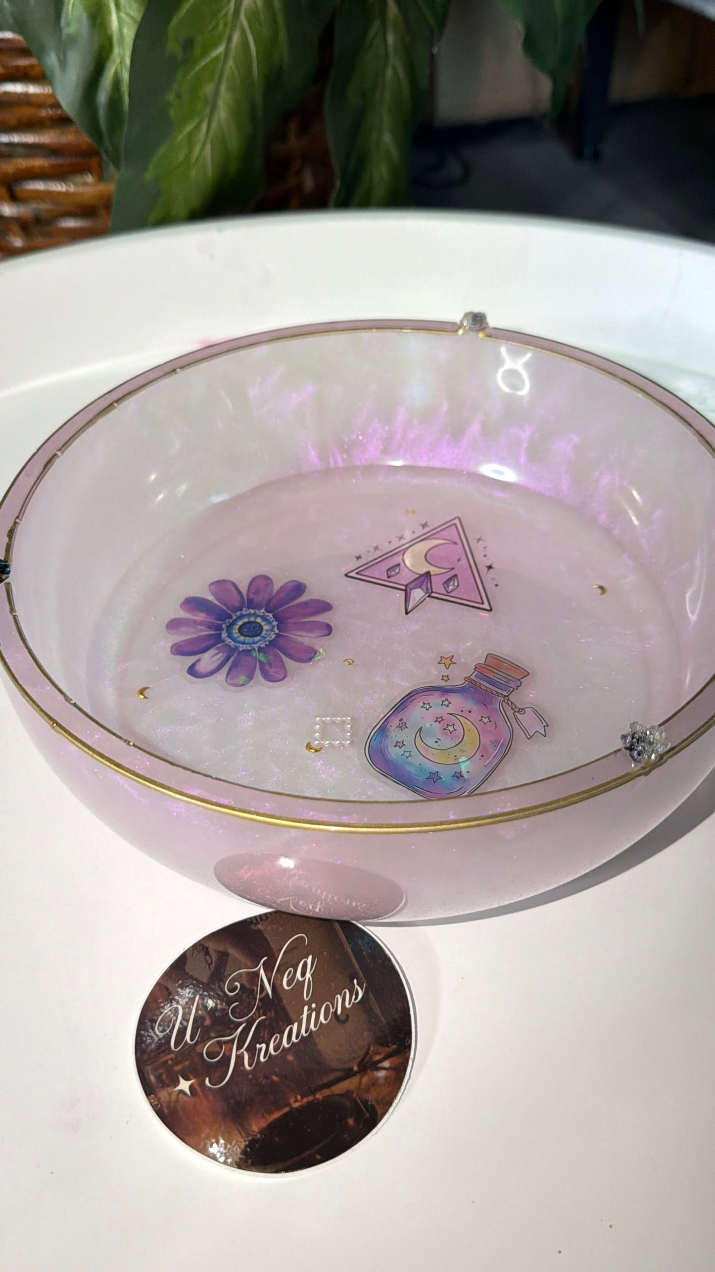 Shimmery Whimsical Bowl