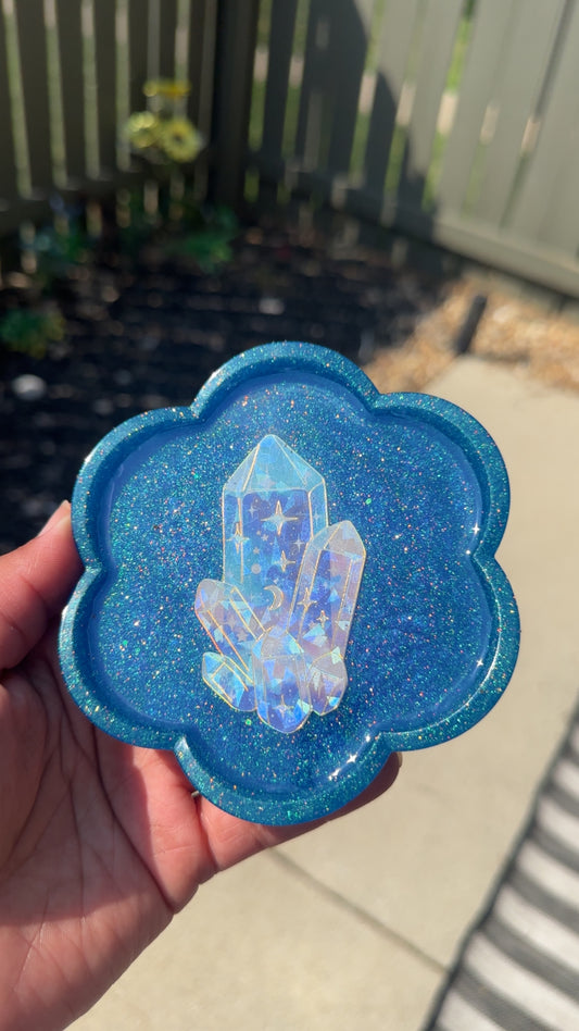 ✨ Celestial Crystal Trinket Dish ✨