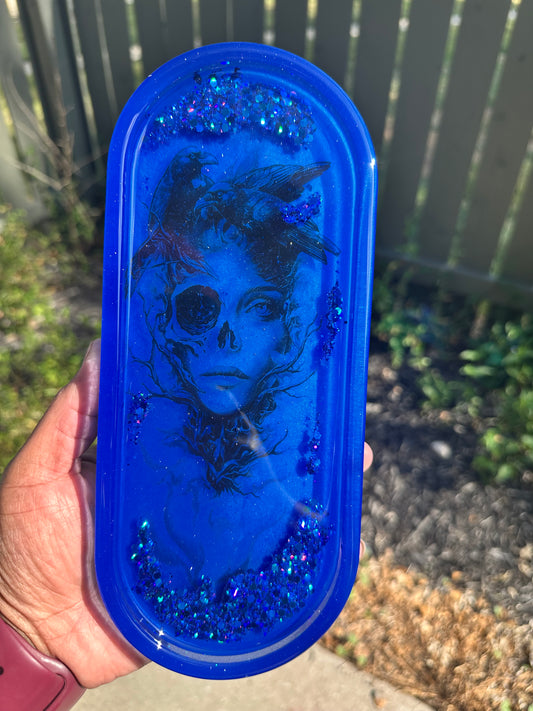Midnight Ink Raven Tray