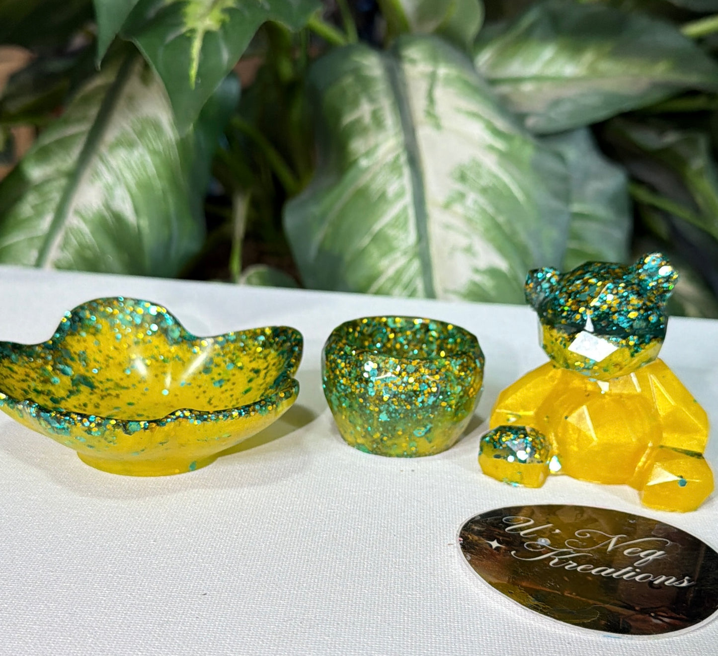 Yellow Mini Bear Set
