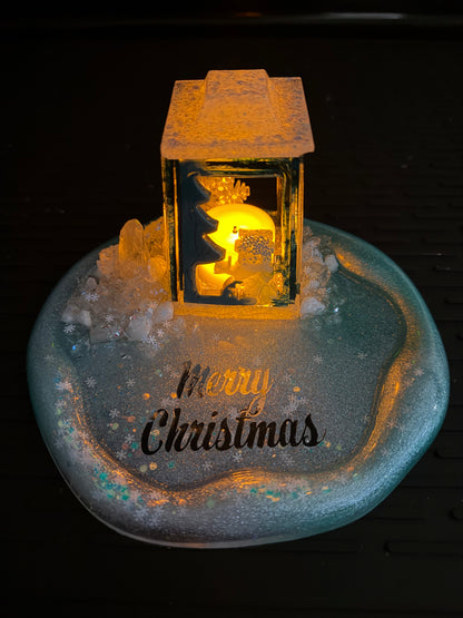 Winter Glow Lantern Plate