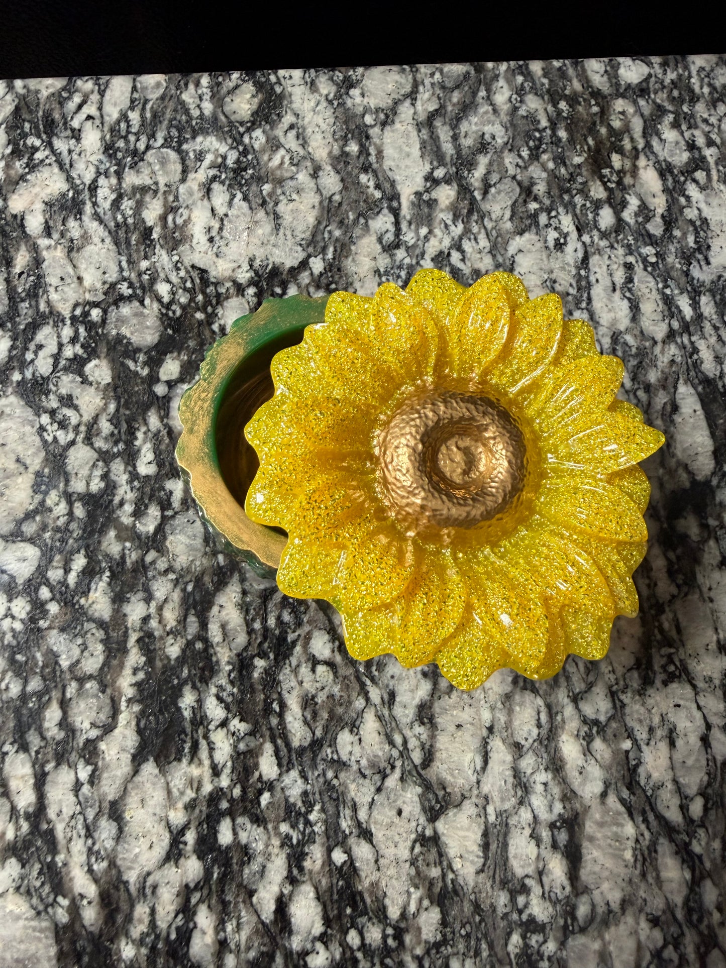 Sunshine Petal Trinket Dish