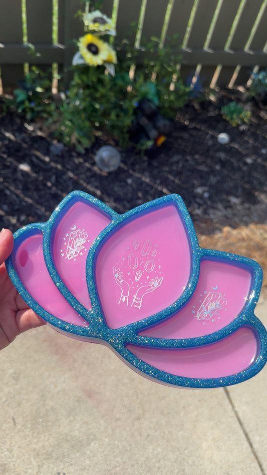 Mystic Aura Lotus Tray