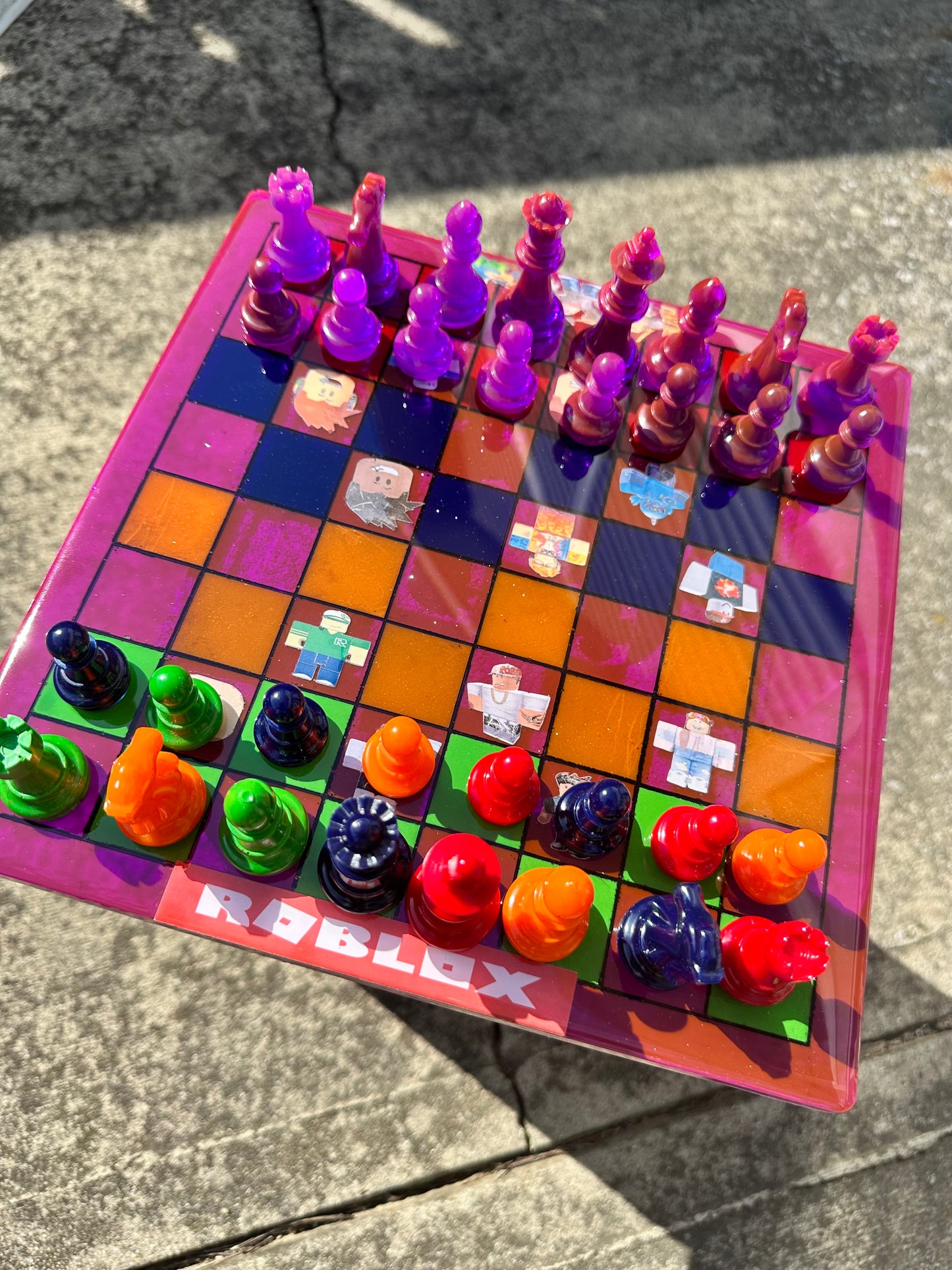 Custom Chessboard set♟️(PRE-ORDER)