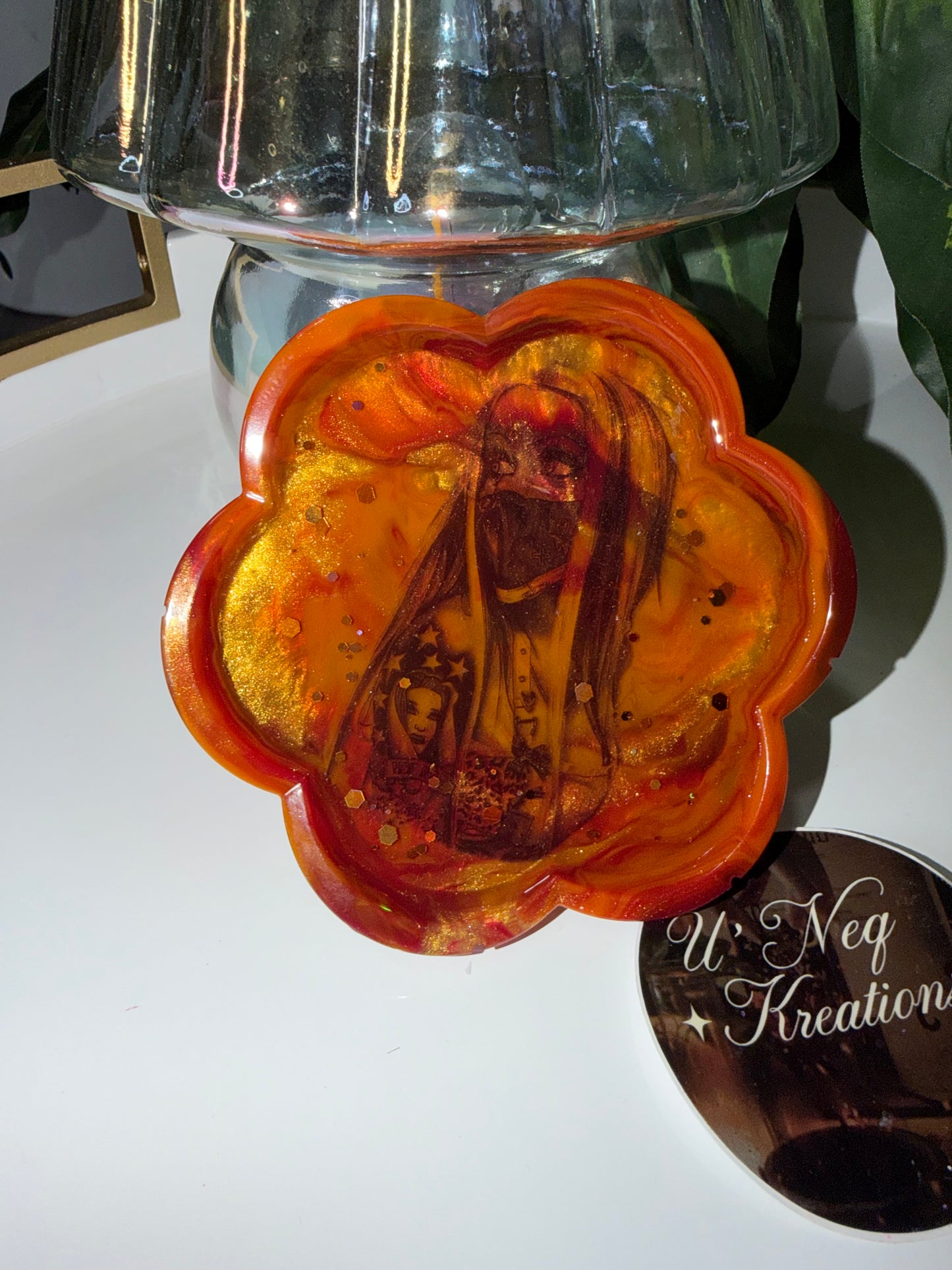 “Golden Flame Goddess Dish”