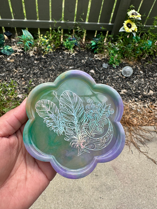 Feather Dreams Trinket Dish