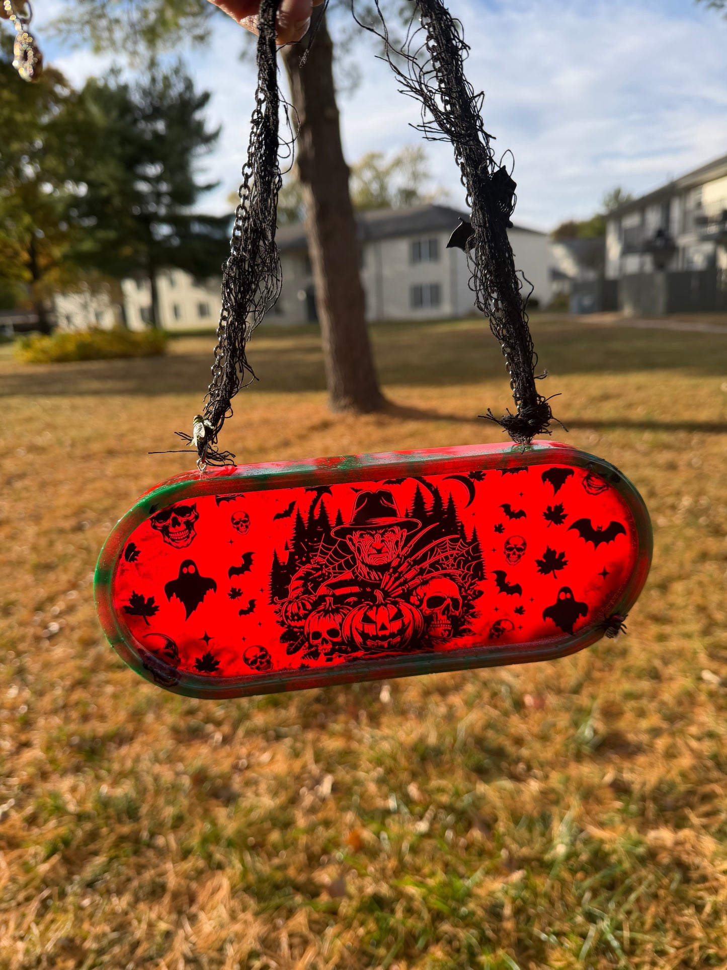 Nightmare Glow – Freddy Krueger Wall Art