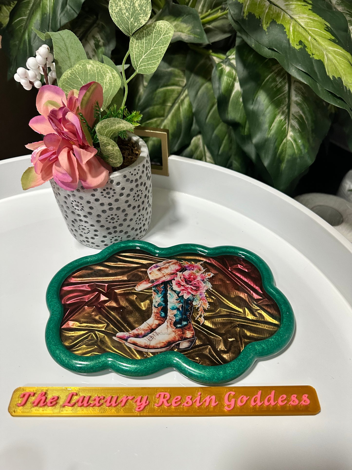 Rodeo Romance Trinket Tray