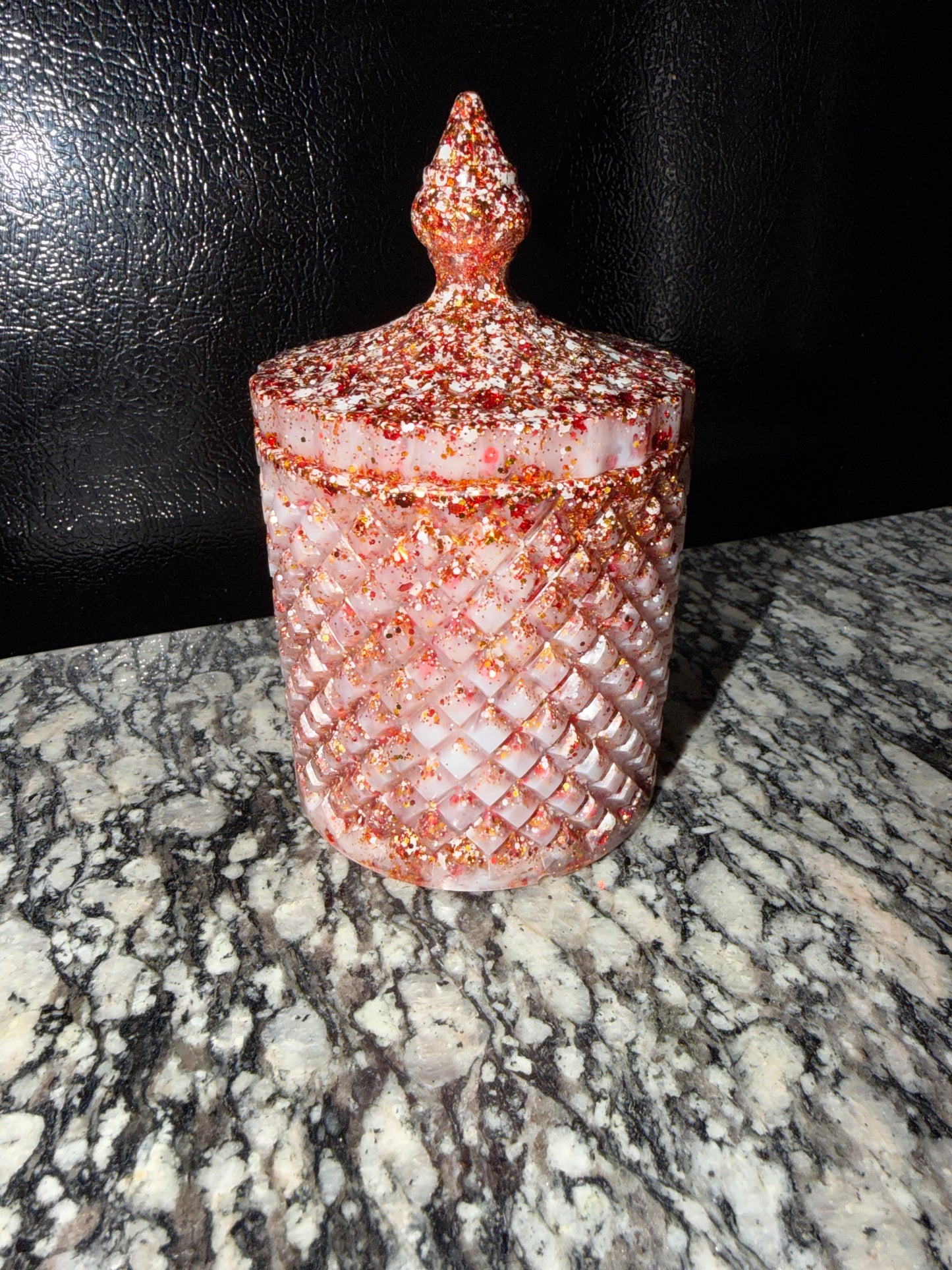 Aurora Ember Carousel Jar