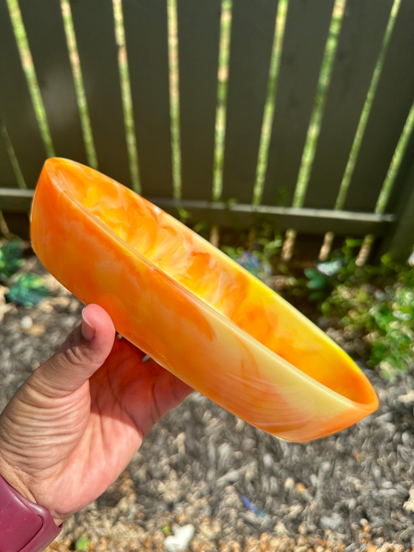 Sunset Glow Trinket Dish