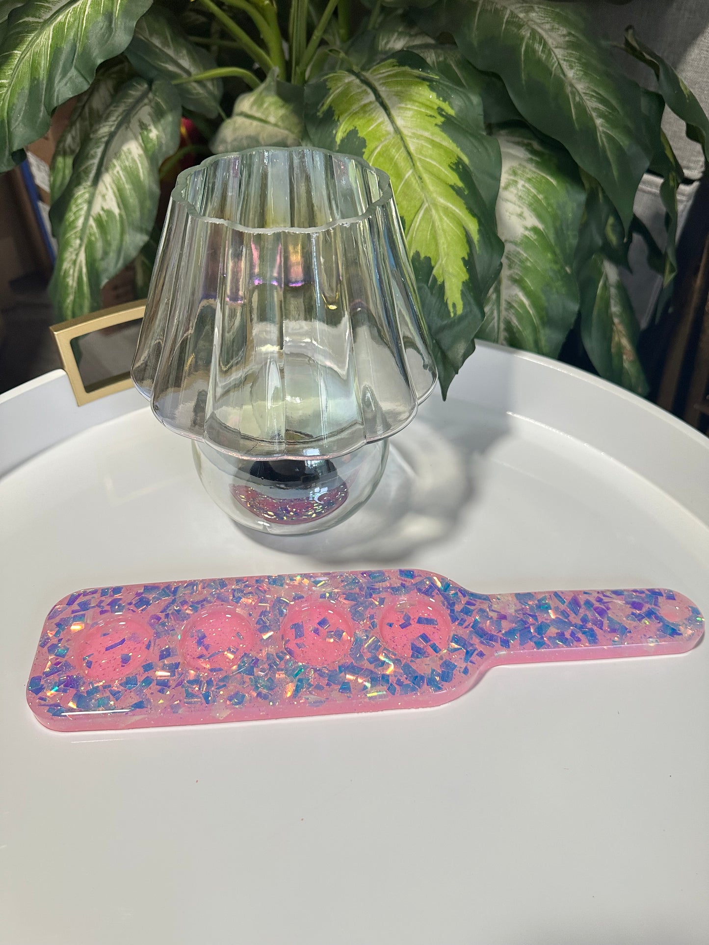 Pretty n Pink Shot Glass Paddle