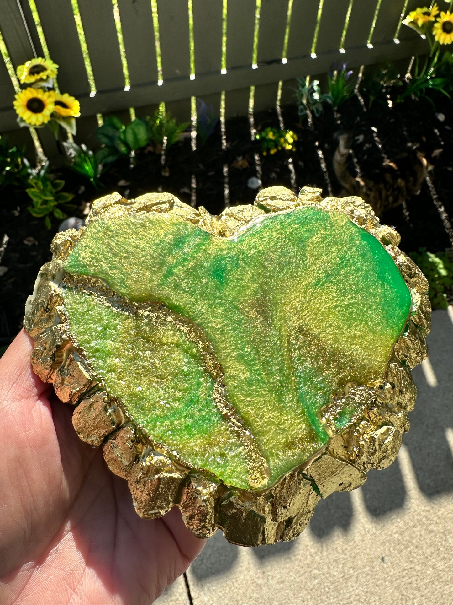 Gaia Druzy Heart