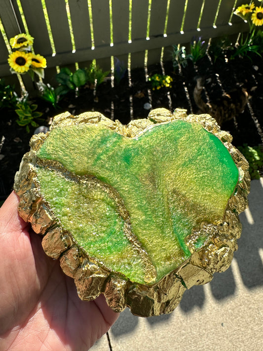 Gaia Druzy Heart