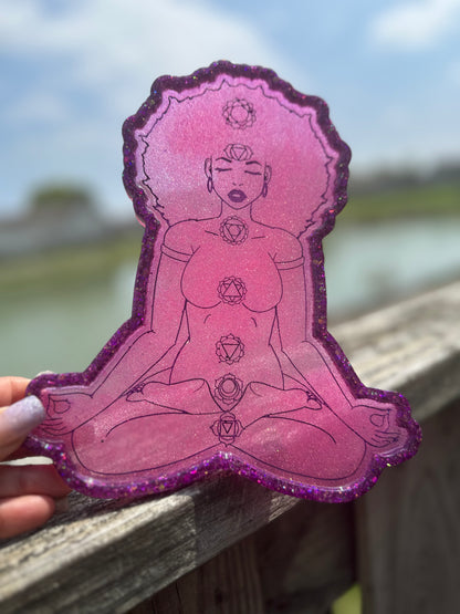 Chakra Goddess Trays