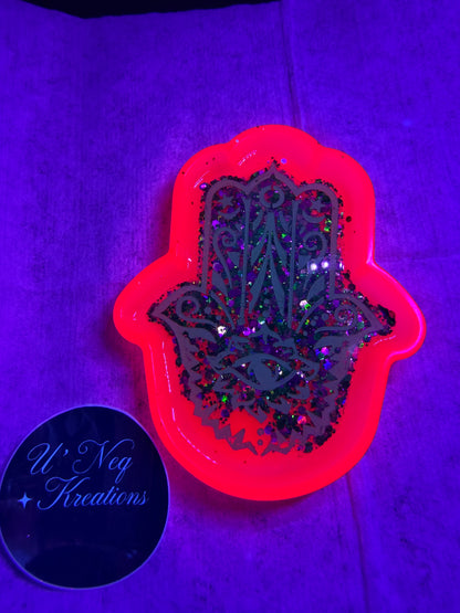 Dragonfruit Hamsa Dish