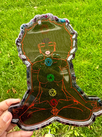 Chakra Goddess Trays