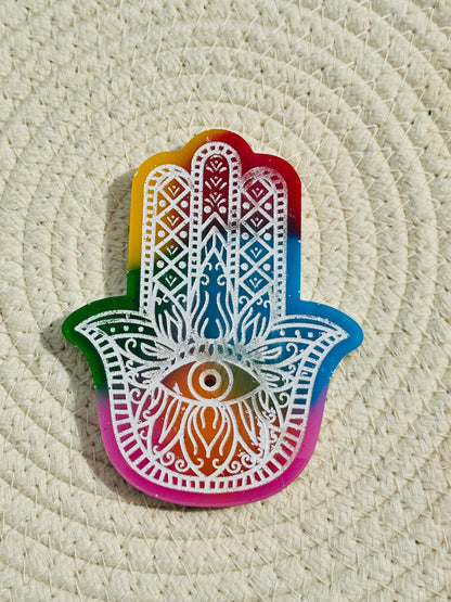 Hamsa🪬 Incense Holder/Coaster