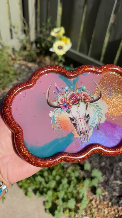 Desert Cloud Western Tray