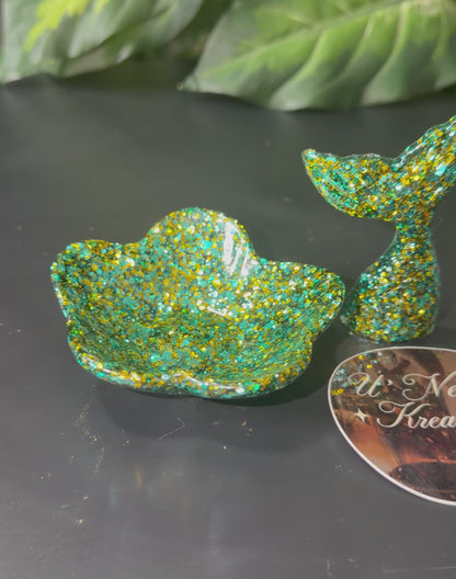 Green Dish Set