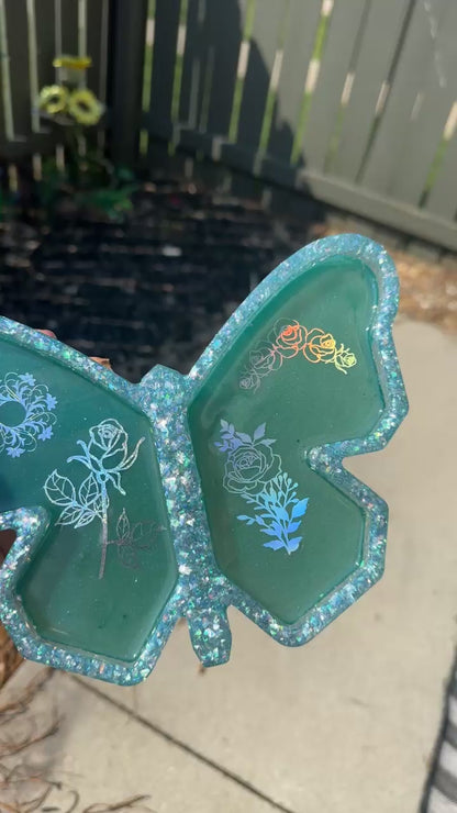 Enchanted Bloom Butterfly Tray