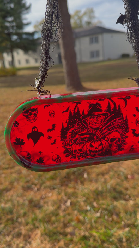 Nightmare Glow – Freddy Krueger Wall Art