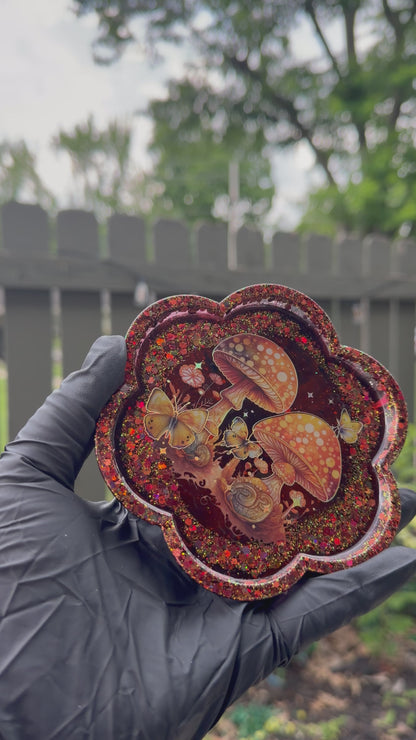 Holographic Mushroom Tray