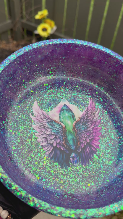 Celestial Guardian” Resin Bowl