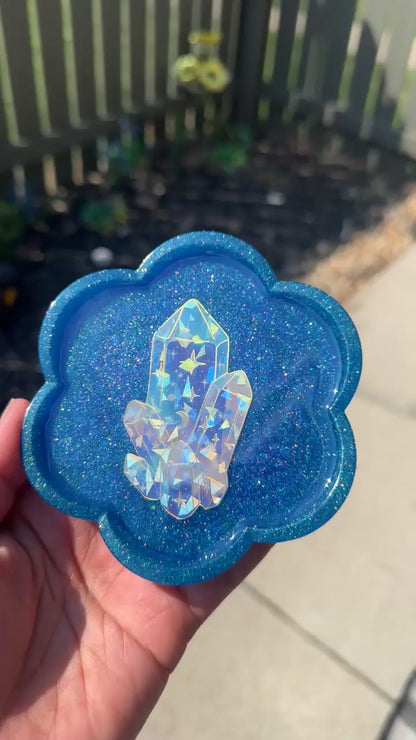 ✨ Celestial Crystal Trinket Dish ✨