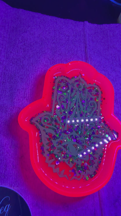 Dragonfruit Hamsa Dish